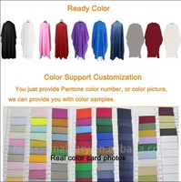 Beige jubah Salon hitam tahan air poliester, krim pemotong rambut warna jubah penata rambut dengan penutup jepret handuk celemek