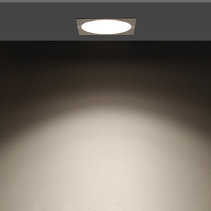 Éclairage intérieur moderne, <span class=keywords><strong>spot</strong></span> encastré carré en aluminium <span class=keywords><strong>GU10</strong></span>, <span class=keywords><strong>spot</strong></span> de plafond orientable avec <span class=keywords><strong>ampoule</strong></span> remplaçable - Product Image 2