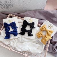 2024 2 pièces/ensembles Simple doux arc épingles à cheveux pour bébé filles Ins coréen mignon fleur arc pince à cheveux bébé fille cheveux accessoires