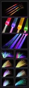 Fiber Optic <strong>Wands</strong> <strong>Light</strong> up <strong>Wands</strong> Glow <strong>Wands</strong> Led Sticks Bulk Glow Stick for Birthday Bridal Shower Wedding Favors Party Supplies - Product Image 6