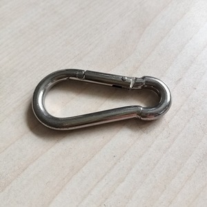 Mosquetón de Acero Inoxidable de 6 mm, Gancho de Escalada Resistente para Exteriores, Equipo de Seguridad de Grado Industrial - Product Image 4