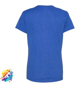Camiseta Casual a Rayas de Manga Corta para Mujer, 100% Algodón, Personalizable con Tinte, al por Mayor, de Formula1 Industries - Product Image 6