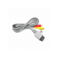 Cable RCA de 1.8m para Consola Nintendo Wii, Cable AV de Audio y Video Compuesto de 480p para Nintendo Wii