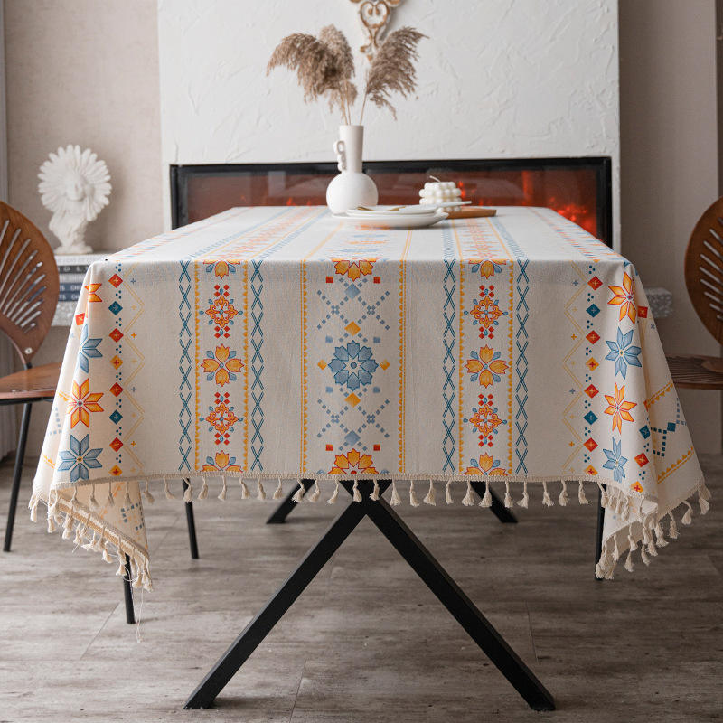 Soirée au clair de lune - Fleurs en pleine floraison [Imperméable et résistant à l'huile]