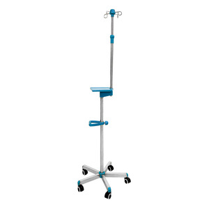Boshengjia Iv Stand Stainless Steel Portable With <b>Wheels</b> For Clinic Use - Product Image 3