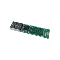 Chip Encriptado CQ890-67097 para HP Designjet T120 T520, Chip de Reparación de Pantalla Azul/Verde, Chip USB para Formateador de Plotter