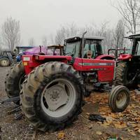 Traktor Bekas untuk Pertanian Massey Ferguson MF385 2WD 85HP Orchard Peralatan Pertanian Traktor Kompak MF4292 MF290