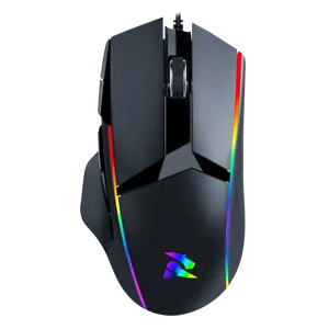 Macro Programmable 11 Buttons Ergonomic Optical USB Gamer Mice Cool Mechanical Desktop Wired RGB Gaming Mouse for OEM Wholesaler