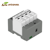 WZQYSL QYNS-40-385V-4P Haute Qualité Type 2 + 3 4P 275V Triphasé SPD Thunder Parafoudre