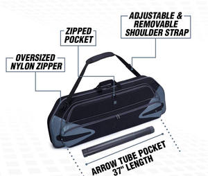 Estuche de Arco de Alta Calidad, Accesorios de Caza, Flecha de Carbono, Mochila Protectora Impermeable Profesional, Estuche Rígido, Bolso de Mano - Product Image 3