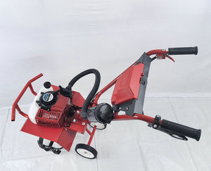 Petrol Garden Tiller <b>Cultivator</b> Compatible Rototiller with Steel Tines Rototiller for Soil Cultivation - Product Image 3