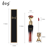 Lot de brillants à lèvres diamantés BVG – Rouge à lèvres en gros, anti-transfert, longue tenue, effet velours, couleur lèvres liquide, maquillage cosmétique
