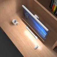 Écran de contrôle tactile moniteur lumière 3 couleurs d'éclairage ordinateur portable écran lampe de bureau avec synchronisation
