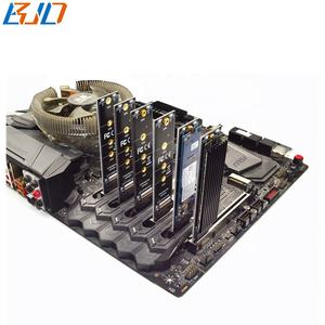 بطاقة محول PCI Express 3.0 X1 PCI-E 1x إلى NGFF <span class=keywords><strong>M</strong></span>.<span class=keywords><strong>2</strong></span> Key-<span class=keywords><strong>M</strong></span> 2280 M2 NVME SSD متوفرة في المخزون - Product Image 6