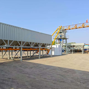 Centrale à béton pré-mélangé humide sans fondation de <span class=keywords><strong>50</strong></span> m³/h |   Machine à béton - Product Image 3