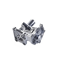 Plaques de moteur et corps de pompe usinés CNC sur mesure à 3/4/5 axes, pièces en alliage d'aluminium anodisé OEM - Marque HJ Services Guangdong
