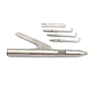 Instrument dentaire de retrait de couronne, outil manuel réutilisable en acier inoxydable pour traitement clinique et procédure orale, couronne dentaire - Product Image 4
