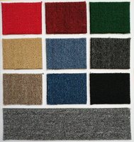 Tapis carré antidérapant ignifuge à boucles moyennes cryptées en polypropylène 100 % tissé à la machine pour bureau, maison, chambre