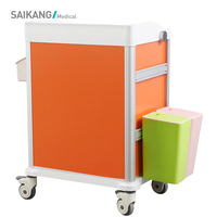 Saikang Nouveau design Chariot à médicaments en ABS SK-MT650 Mobilier d'hôpital à la mode avec tiroirs