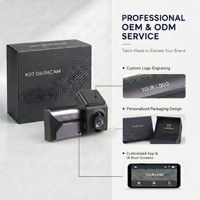 Caméra embarquée OEM/ODM 3,69 pouces 4K HD avant, 2K arrière, double objectif, WIFI, surveillance de stationnement 24h/24, enregistrement en time-lapse