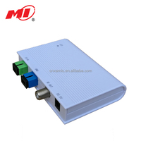 Nodo Activo CATV Mini WDM AGC para Red de Fibra Óptica PON FTTH, Puerto RF, Frecuencia 47-862/1000MHz, Conector SC/APC