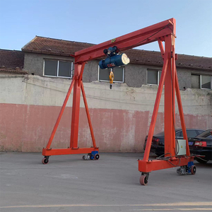 رافعة جسرية متنقلة بحمولة 5 طن، رافعة جسرية محمولة بحمولة 500 كجم، رافعة جسرية محمولة تلسكوبية - Product Image 1