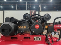 Compresor de Aire Eléctrico de Tornillo Kane, 0.21m/min, 85L, Industrial, Portátil, Lubricado, con Motor Refrigerado por Aire
