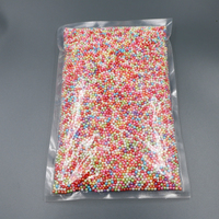 Perles de sucre solides rouges pour la décoration de gâteaux