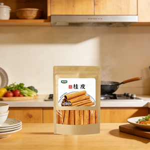 เปลือกอบเชยแท้ทั้งลูก 250 กรัม บรรจุในซอง เครื่องเทศสำคัญสำหรับหมูตุ๋น น้ำหมักอาหารจีนสีแดง รับผลิตแบบ ODM - Product Image 1