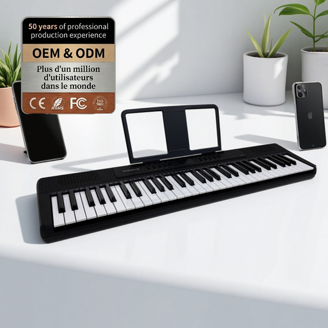 AIERKE K156 61-Key Electronic Keyboard with 300 Rhythms - Multi-functional Electronic Piano Toy Keyboard