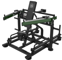 Máquina de remo vertical comercial para ejercicios de espalda, con asiento, de acero de seguridad, para remo y tracción vertical