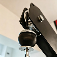 Accessoire d'extension Gym Bird, poulie en acier stable pour étendre la portée des exercices sur machine à câbles, pour la maison et la salle de sport