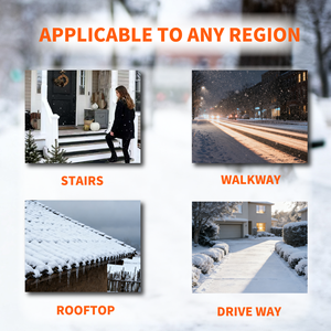 Sistema Duradero para la Eliminación de Nieve del Techo, Tapete Calefactor para Derretir Nieve, Accesorios para Pisos, Sistema de Calefacción, Alfombra Protectora - Product Image 4