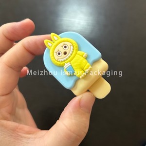 ISMAN Luxe 2g IJslollyvormige Lipbalsem Verpakking Schattige Kinderen IJsjes Lipstick Etui Plastic Groothandel Privélabel Pro - Product Image 6
