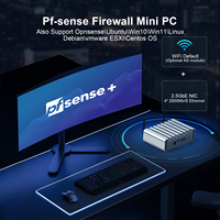Hystou P09B Intel Alder Lake N100 4 LAN 4 cœurs 4 threads 3,40 GHz Mini PC de bureau sans ventilateur, nouveau pare-feu Pfsense