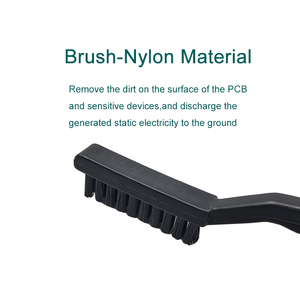 Đen Nhựa Nylon Lông Chống Tĩnh Điện An Toàn ESD Làm Sạch Bàn Chải Loại Bàn Chải Cho PCB - Product Image 4