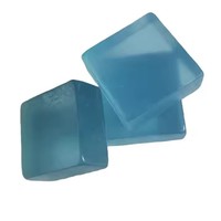 Nouvelle Glycérine Base Transparente Naturel Organique Fondant Savon Base Bleu Orange Huile Essentielle À La Main Visage Cristal Savon