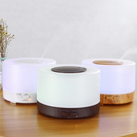 Diffuseur d'huiles essentielles à ultrasons de bureau en vente chaude, humidificateur d'air, 700 ml, diffuseur d'arômes