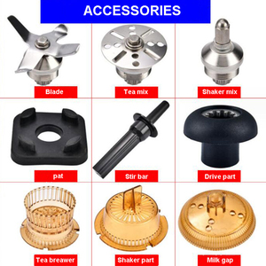 Xeoleo Thương Mại 4 Loại Smoothie Máy Xay Sinh Tố Bền Phụ Tùng Smoothies Cup/Tuyết Gram/Trà/Sữa Cap Sữa Bọt Cup - Product Image 4