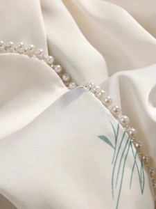 <span class=keywords><strong>Pigiama</strong></span> personalizzato <span class=keywords><strong>donna</strong></span> primavera e autunno nuovi pantaloni di seta Set di casa confezione regalo per migliore amico pigiami in <span class=keywords><strong>raso</strong></span> pigiami da notte da <span class=keywords><strong>donna</strong></span> - Product Image 4