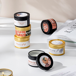 Aikun เทียนหอมระเหยขี้ผึ้งถั่วเหลืองหรูหรามีกลิ่นหอมเทียนน้ำมันหอมระเหยสำหรับเทศกาลดิวาลีงานแต่งงานวันคริสต์มาสขอบคุณพระเจ้า - Product Image 3