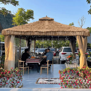 HOUMU Pavillon romain en chaume durable et imperméable, grand espace, auvent en tissu Oxford pour le camping en plein air et les rassemblements <span class=keywords><strong>de</strong></span> groupe - Product Image 1