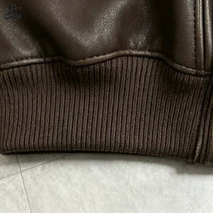 Full Zip up Turn Down Neck Vintage Casual Long Sleeve Oversized Baggy <strong>Brown</strong> <strong>Leather</strong> <strong>Jacket</strong> Boxy Bomber Pu <strong>Leather</strong> <strong>Jacket</strong> - Product Image 4