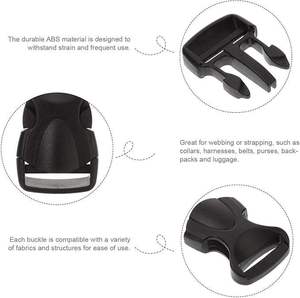 Teruji dalam Cuaca Ekstrim Salju Suhu Bawah Nol dan Matahari Gurun Panas, Gesper Plastik untuk Ransel Hiking & Koper Perjalanan - Product Image 3