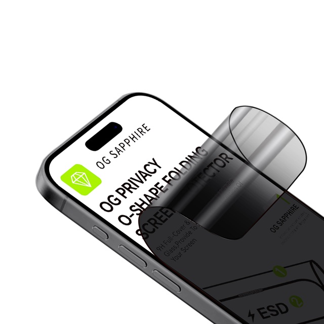 360 Foldable Privacy Tempered Glass Anti Spy Screen Protector 9h for iPhone 15 Pro Max Xr 11 12 14plus 13 Mini Xs Phone Glass