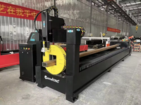 Machine de découpe plasma CNC et laser pour tubes en acier CA-6000 de forme spéciale, prix des magasins de matériaux de construction
