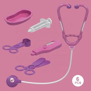 Juego de Juguetes Educativos KSF de <span class=keywords><strong>Doctor</strong></span> Pequeño, 6 Piezas, para Juego de Roles Médicos para Niños, con Inyección, Estetoscopio, Kit de Enfermera, de Plástico - Product Image 3