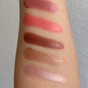 พาเลทไฮไลท์สำหรับบลัชออนครีมมืออาชีพสีสูง-กันน้ำสูตรสมุนไพรขนาดเดินทางฉลากส่วนตัวสำหรับใบหน้า - Product Image 4