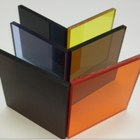 Feuille d'acrylique colorée OLIDA Factory 1220*2440mm 2mm 3mm, écologique, résistante aux intempéries, surface brillante, découpe sur mesure, couleur personnalisée