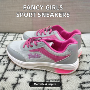 Chaussures de sport décontractées pour femmes avec design à lacets fantaisie respirant imperméable pour la saison de printemps caractéristique jetable pour les femmes - Product Image 4